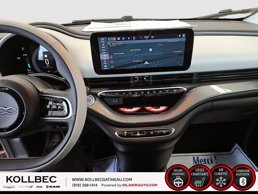 2026 FIAT 500e Icona TA Rose Gold