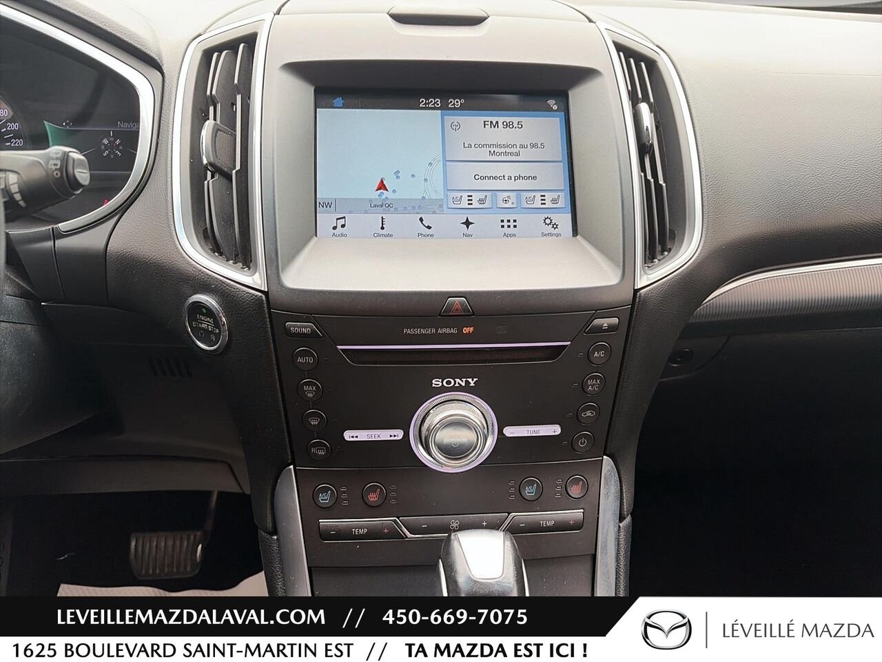 2017 Ford Edge 4 portes Titanium, Traction intégrale Black Laval - photo #12