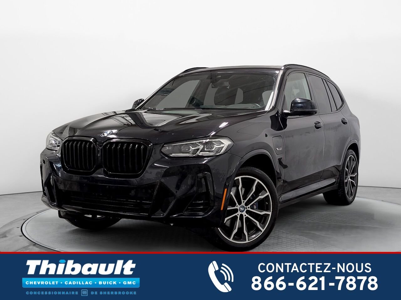 BMW X3 M Sport Premium Enhanced Pack Hybride Branchable 2022 Noir Sherbrooke - photo #0