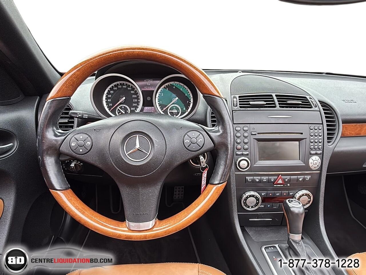 Mercedes-Benz Classe-SLK SLK 350 roadster 2 portes | BD0412 2010 Rouge Granby - photo #16