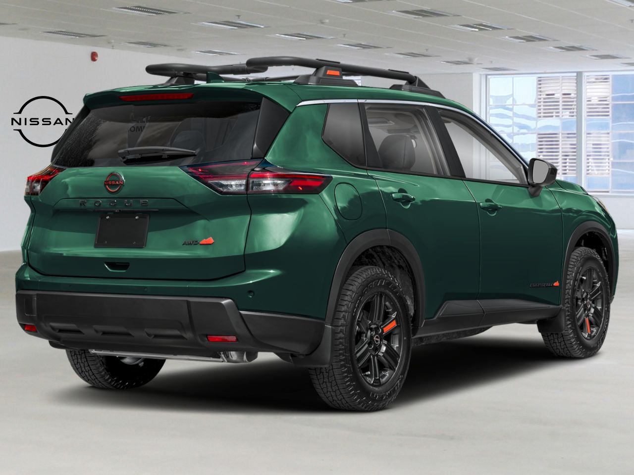 2026 Nissan Rogue Obsidian Green Pearl Laval - photo #1