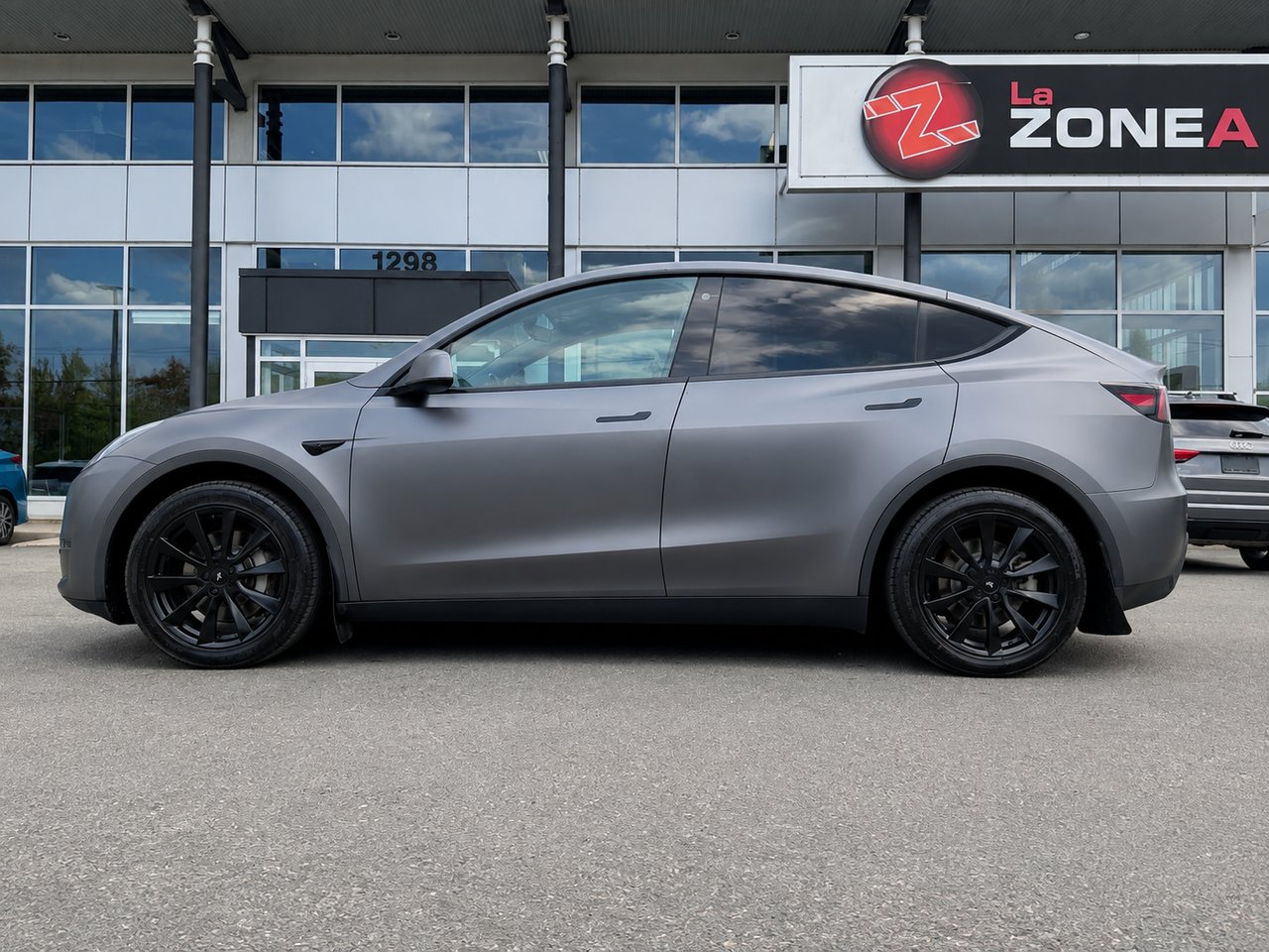 Tesla Model Y Long Range Dual Motor 2021 Gris Granby - photo #2