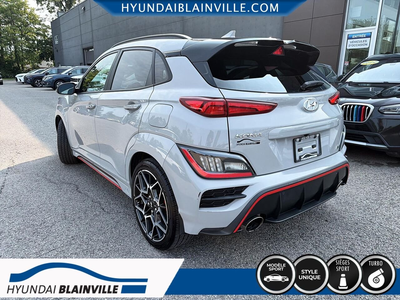 2022 Hyundai Kona N Grey Blainville - photo #5
