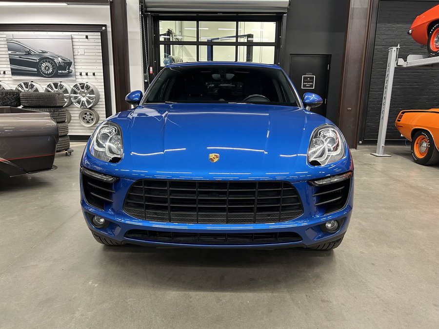 2015 Porsche Macan S Blue