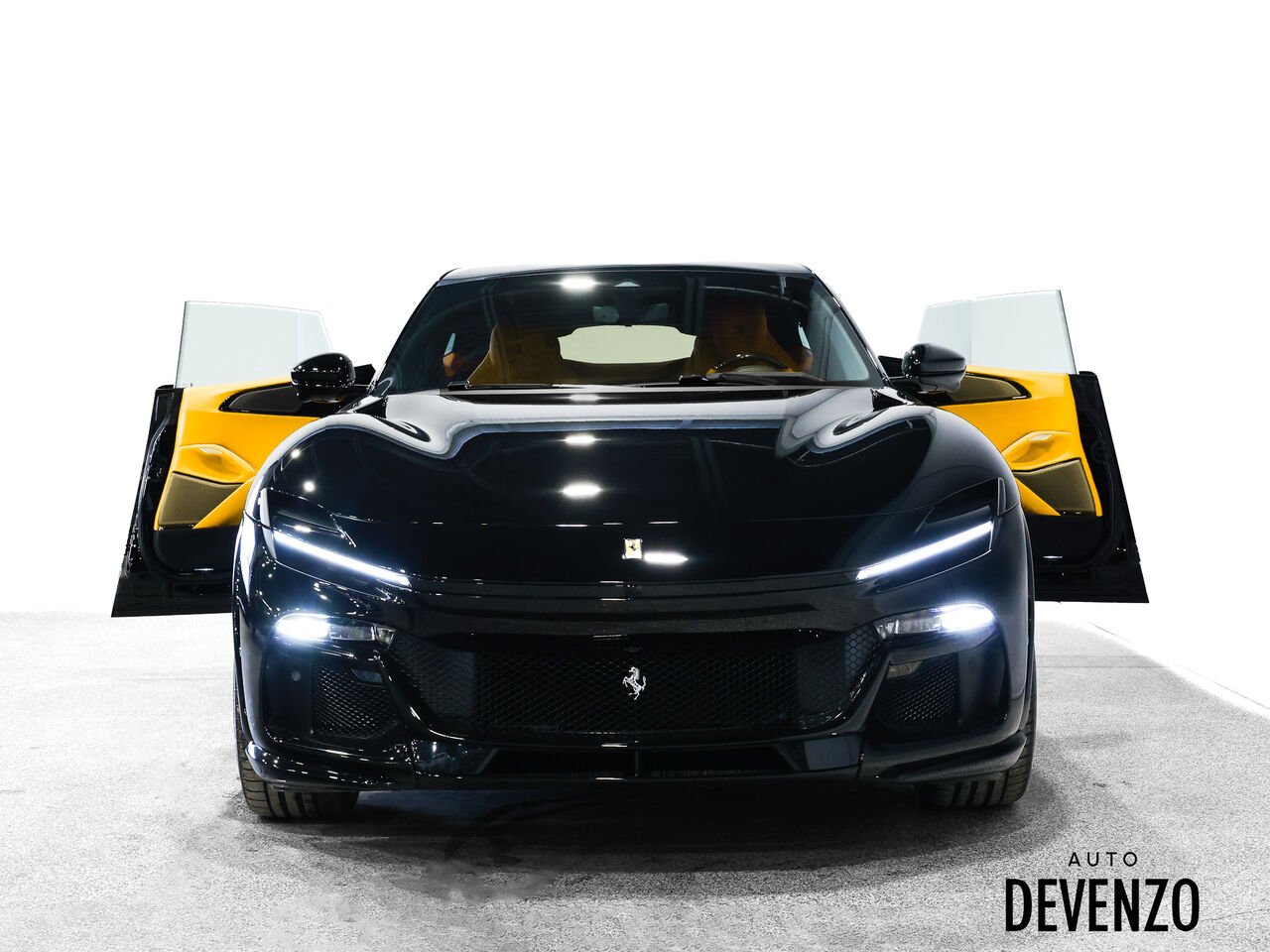 2026 Ferrari Purosangue V12 725HP *** FULL CAR SATIN PPF *** Black Saint-Eustache - photo #6