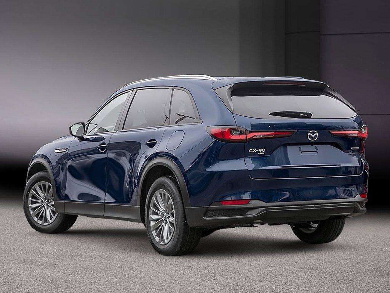 Mazda CX-90 hybride rechargeable JM3KKCHA4T1411893 2026 Bleu cristal foncé mica Mirabel - photo #3