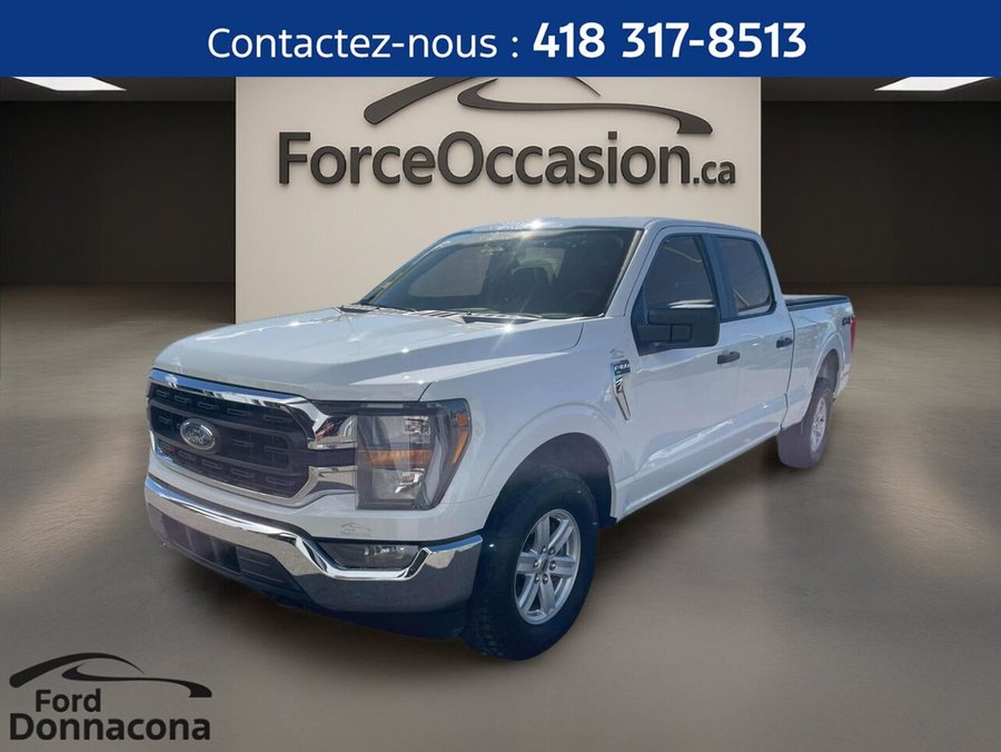 Ford F-150 XLT cabine SuperCrew 4x4 - BOÎTE DE 6,5pi - BAS KILOMÉTRAGE 2023 Argent