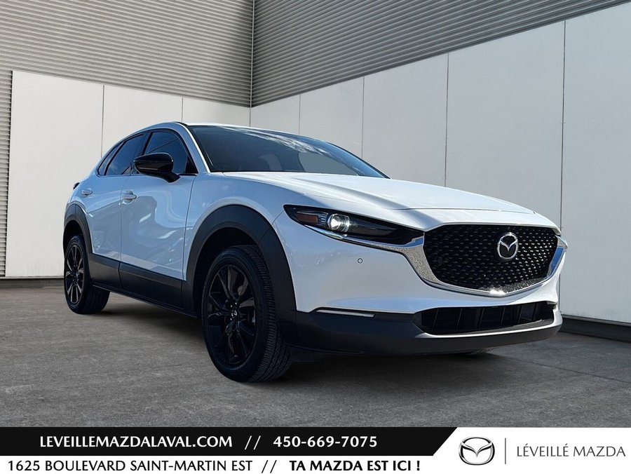 Mazda CX-30 GT TI avec moteur turbo 2023 Blanc
