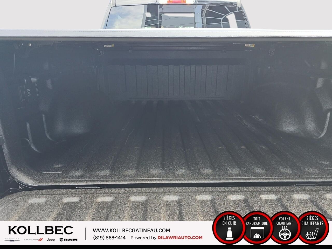 RAM 1500 SPORT 26861 | Sport Crewcab 4x4 2025 Noir Gatineau - photo #22