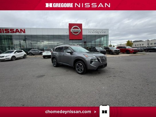 2025 Nissan Rogue SV Moonroof * AWD *Carplay * Bancs Chauffants Grey