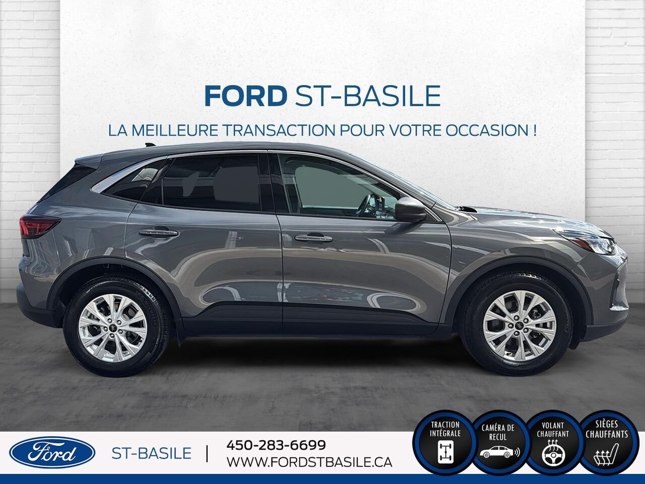 2023 Ford Escape Grey Saint-Basile-le-Grand - photo #9