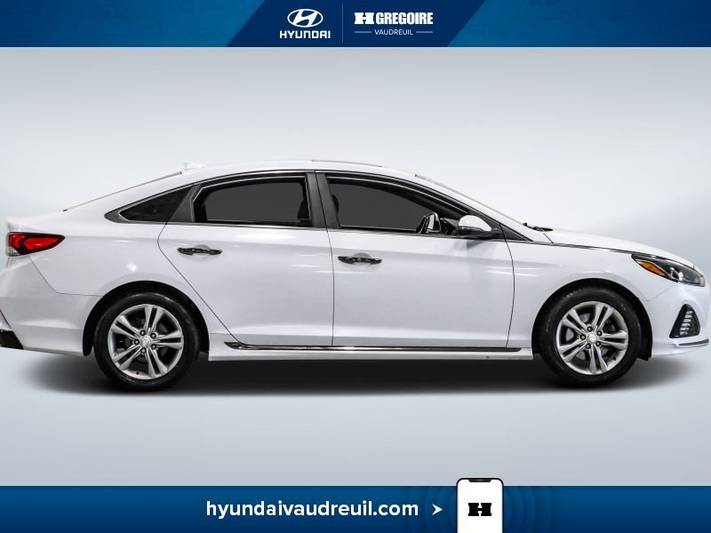 Hyundai Sonata 2018 Blanc Blainville - photo #12