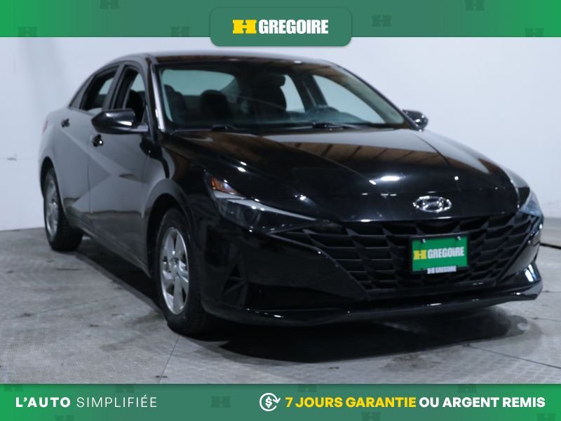 Hyundai Elantra 822394 | ESSENTIAL MAN A/C GR ELECT MAGS CAM RECUL BLUETOOT 2022 Noir Laval - photo #0