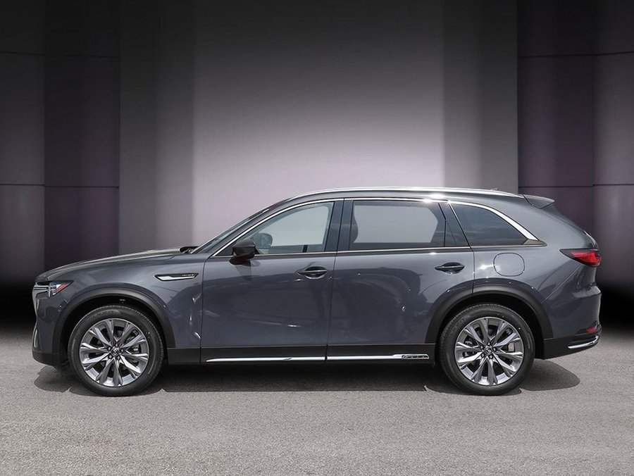 Mazda CX-90 hybride léger GT 2026 Gris mécanique métallisé