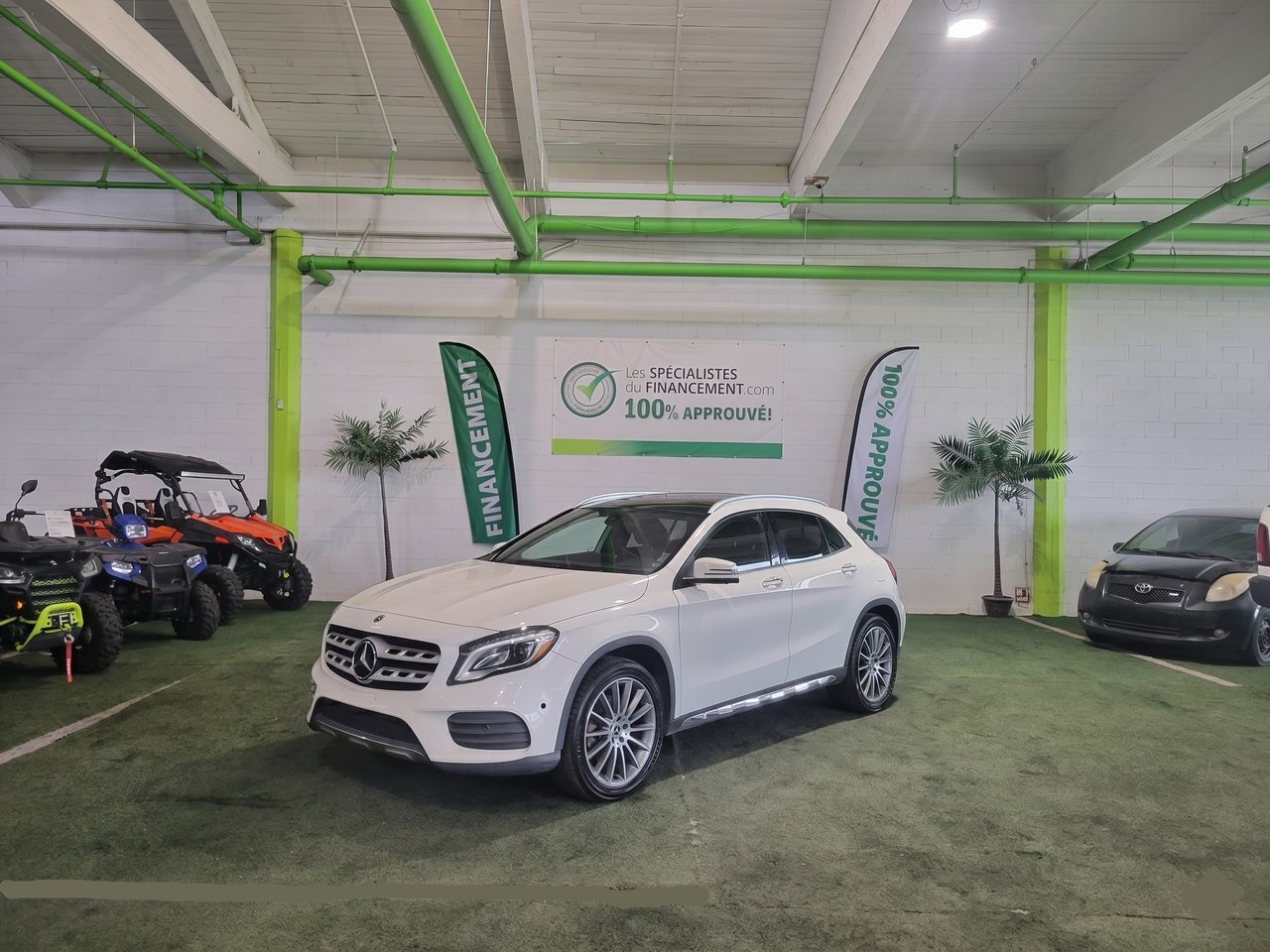 2019 Mercedes-Benz GLA White  - photo #0