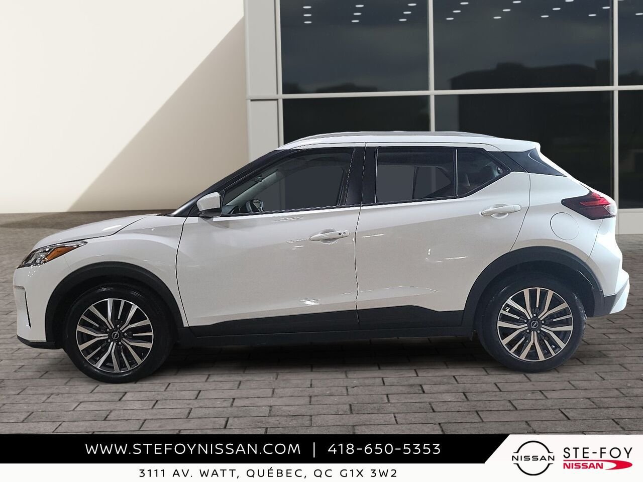 Nissan Kicks SV TA 2024 Blanc Ste-Foy - photo #7