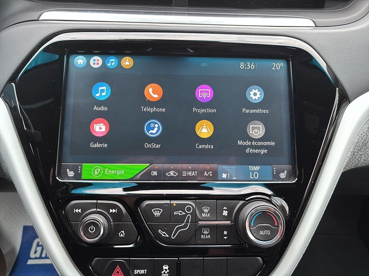 2020 CHEVROLET BOLT PREMIER White Saint-Hyacinthe - photo #12