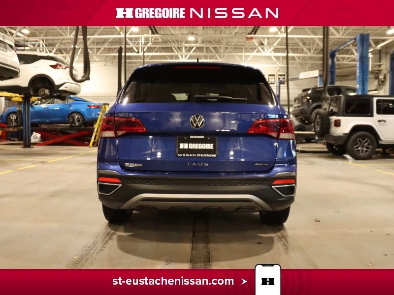 Volkswagen Taos SW4961 | Comfortline AWD TOIT PANORAMIQUE SIEGES CHAUFFANTS 2022 Bleu Laval - photo #19