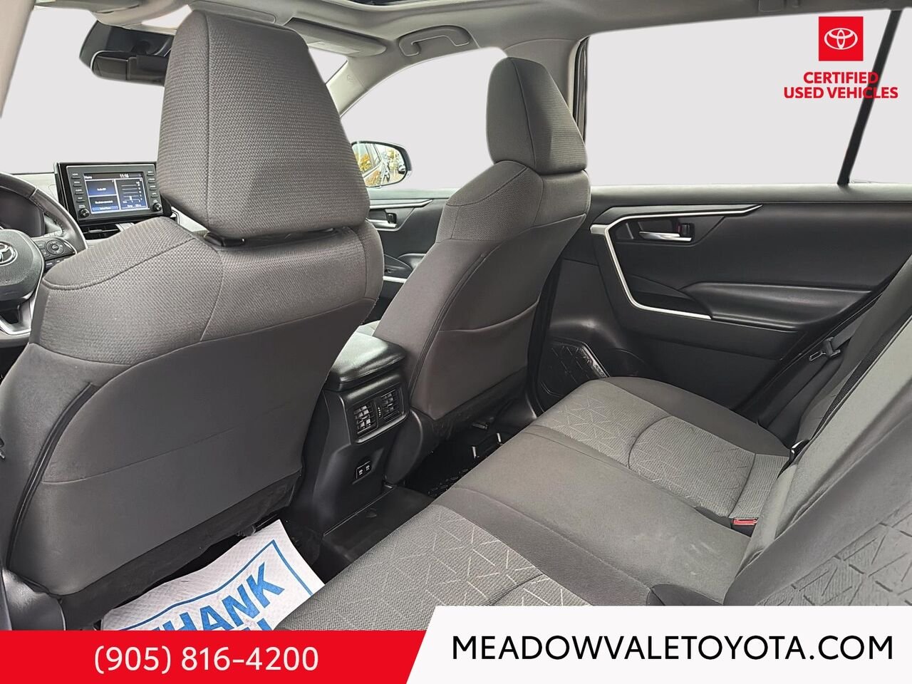 2021 Toyota RAV4 One Owner, Power Sunroof, Power Trunk, Power Seat, New Tires and Brakes all the way around Grey Mississauga - photo #21