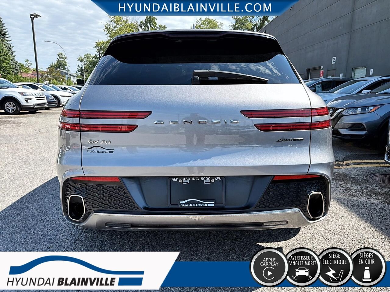 Genesis GV70 2022 Argent Blainville - photo #4