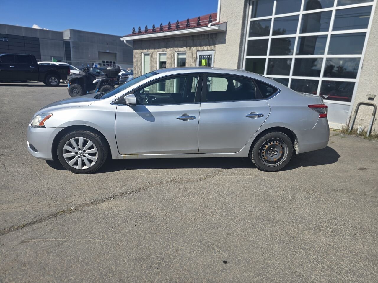 2013 Nissan Sentra Grey  - photo #1