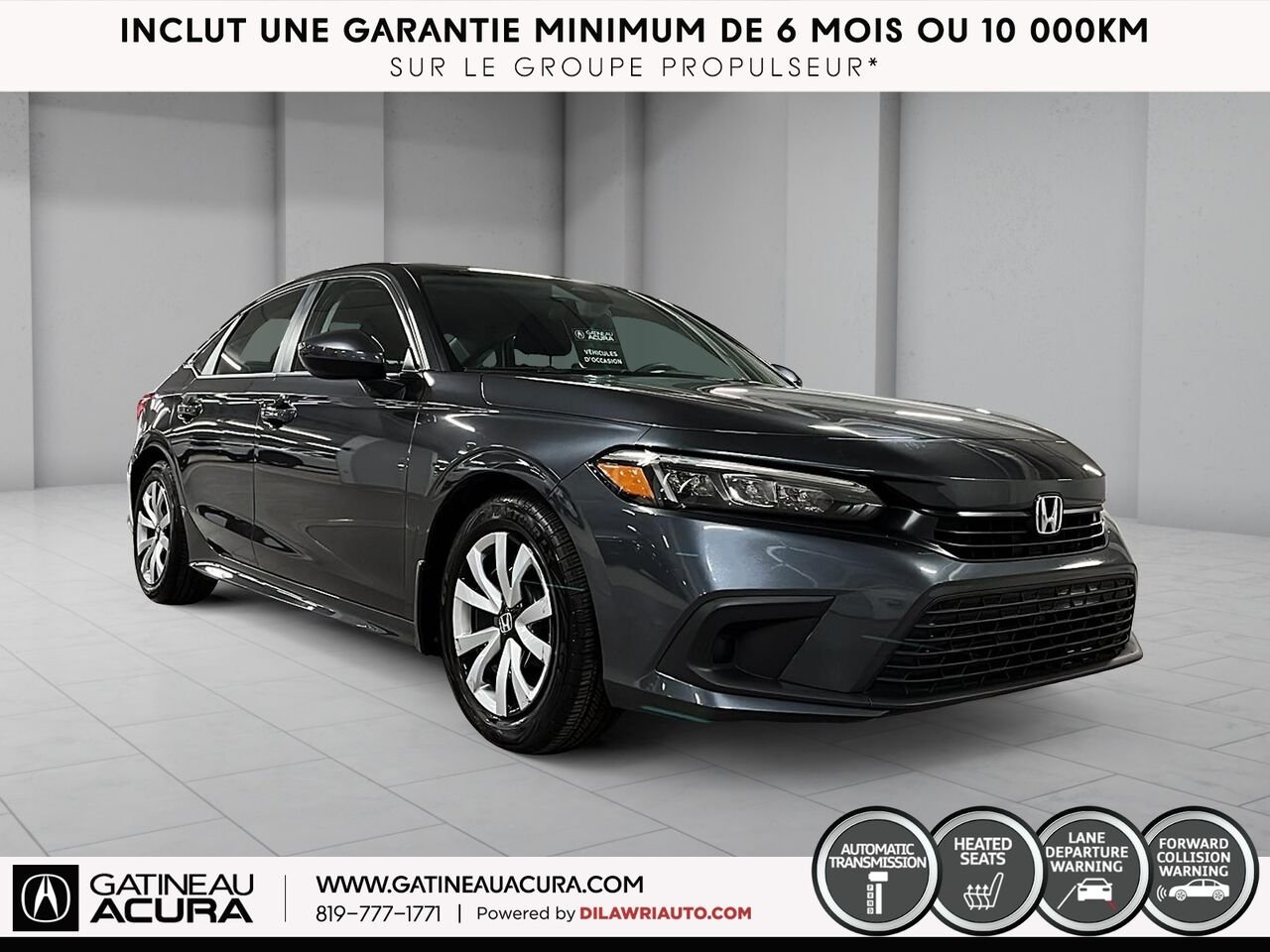 2024 Honda Civic LX Grey Ottawa & Gatineau - photo #12
