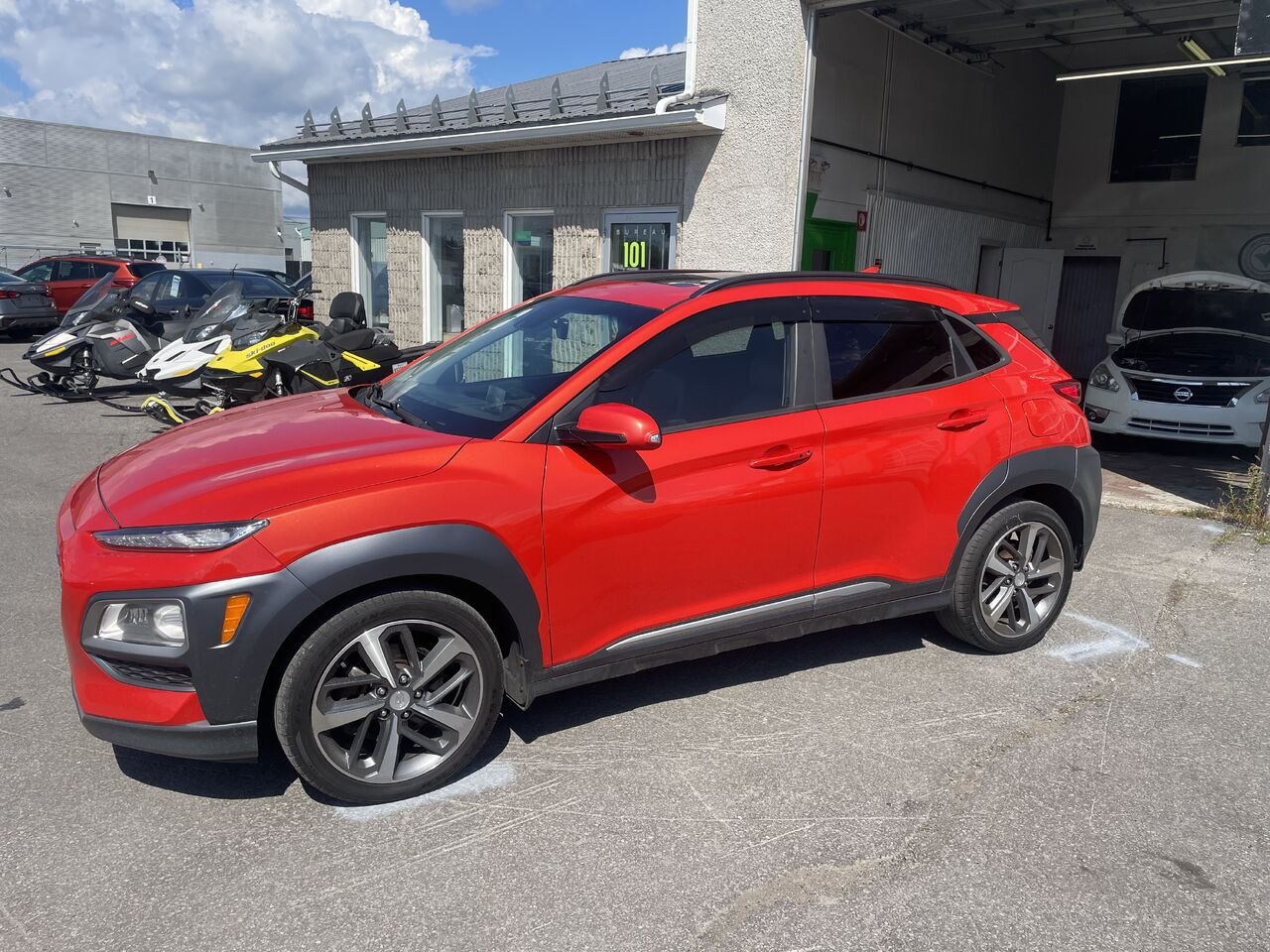 Hyundai Kona 2019 Orange Longueuil, - photo #8