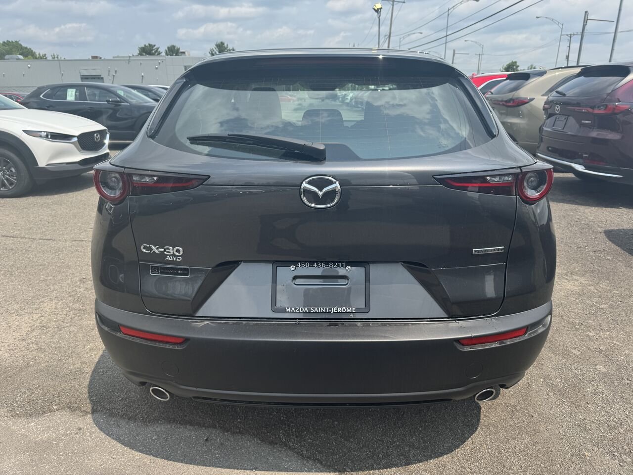 Mazda CX-30 GX TI | TRACTION INTÉGRALE | DÉMARRAGE À DISTANCE | RÉGULATEUR ADAPTATIF | CAMÉRA DE RECUL 2026 Gris Saint-Jérôme - photo #5