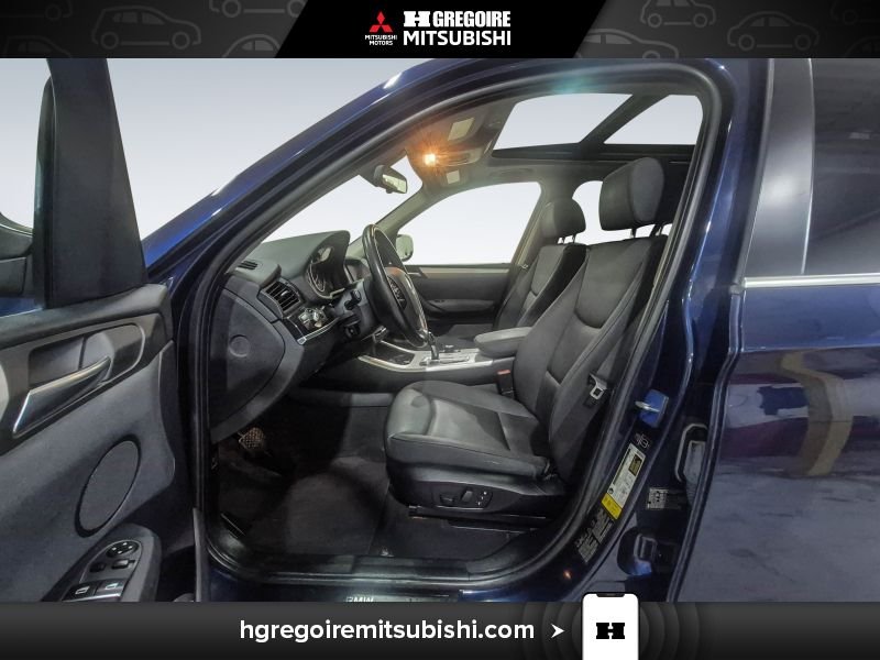 BMW X3 2014 Bleu Blainville - photo #13