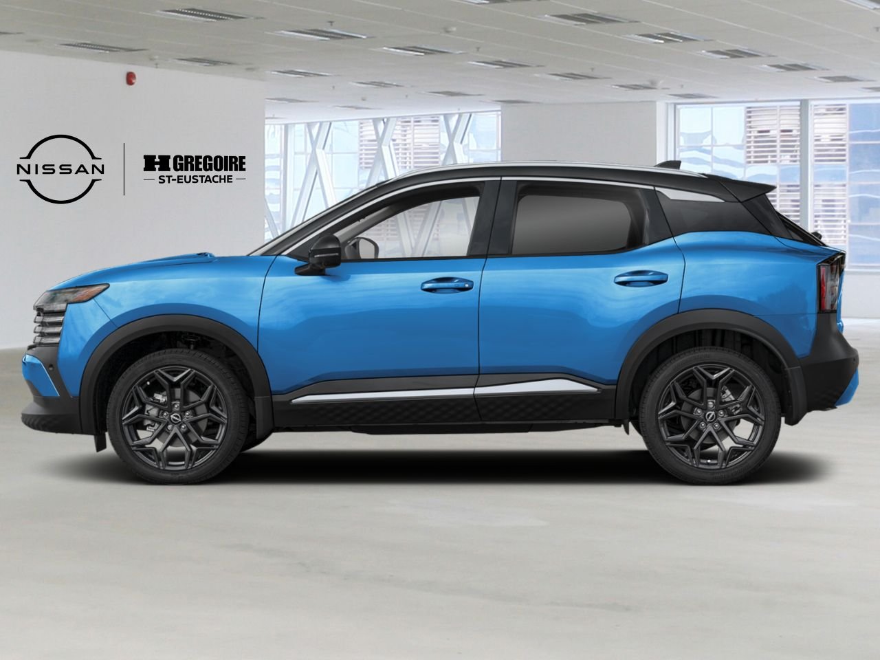 Nissan Kicks 2026 Bleu glacial arctique/Noir intense Saint-Eustache - photo #1