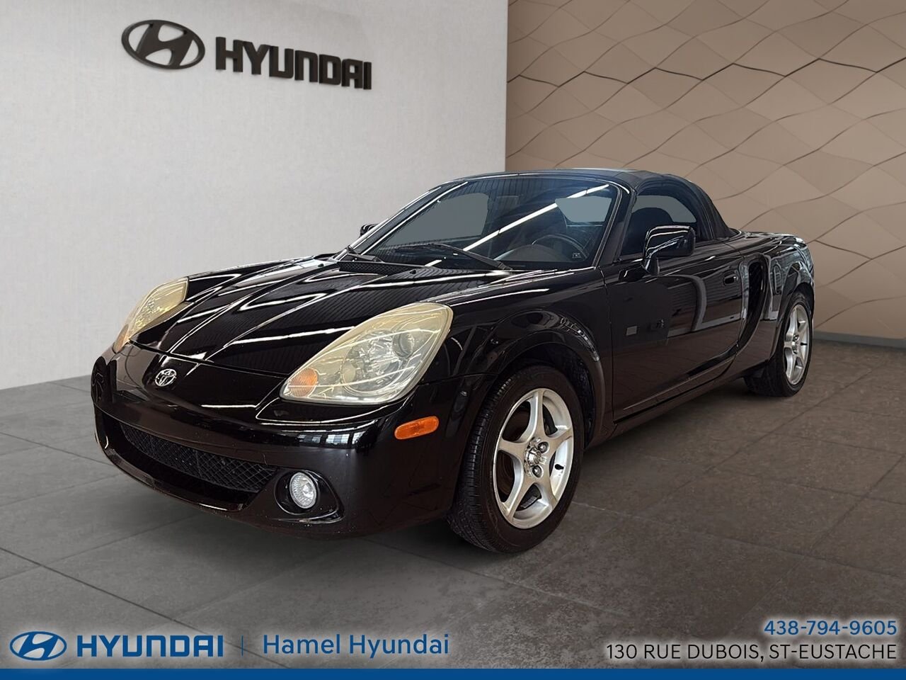 Toyota MR2 Spyder 2003 Noir Saint-Eustache - photo #3