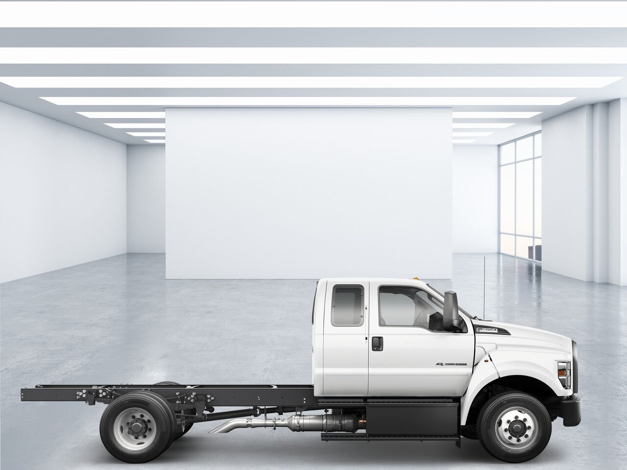 2027 Ford Super Duty F-650 Straight Frame Oxford White Saint-Jérôme - photo #1