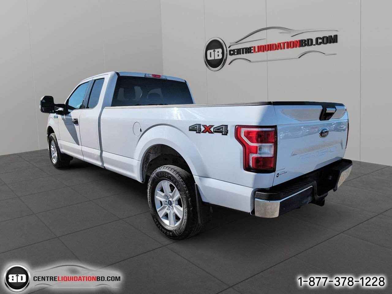 Ford F-150 XLT cabine double 4RM caisse de 8 pi | BD0422 2019 Blanc Granby - photo #7