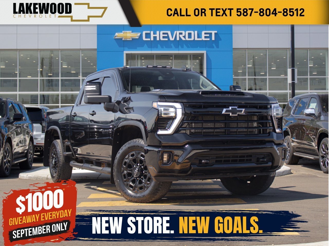 2024 Chevrolet Silverado 2500HD 4WD Crew Cab 159 LT Black Sherwood Park - photo #0