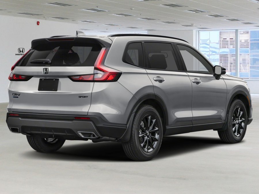 HONDA CR-V hybride Sport AWD 2027 Argent reflet solaire métallisé