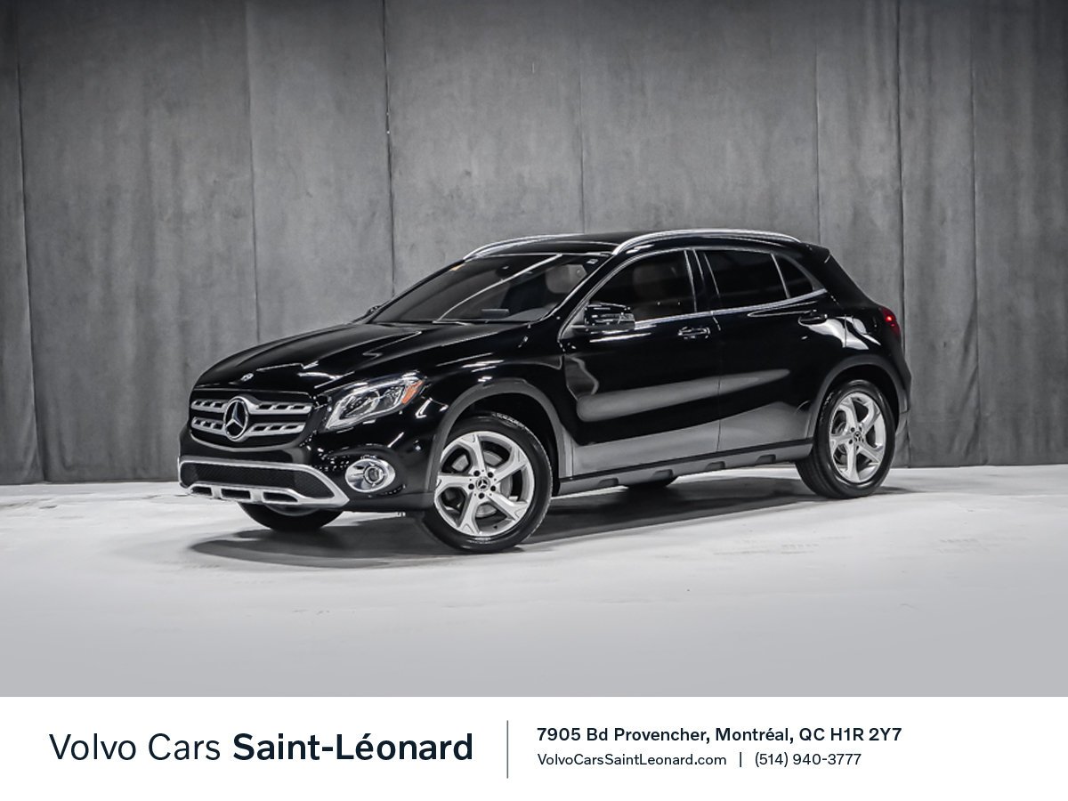 2018 Mercedes-Benz GLA GLA 250 Black Montreal - photo #0