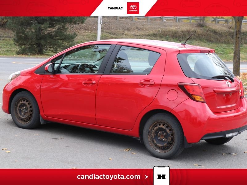 2015 Toyota Yaris Red Candiac - photo #7