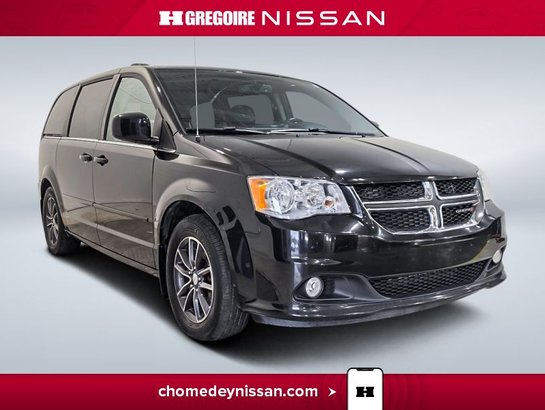 2017 Dodge GR Caravan SXT Premium Plus DVD Caméra Cuir Black
