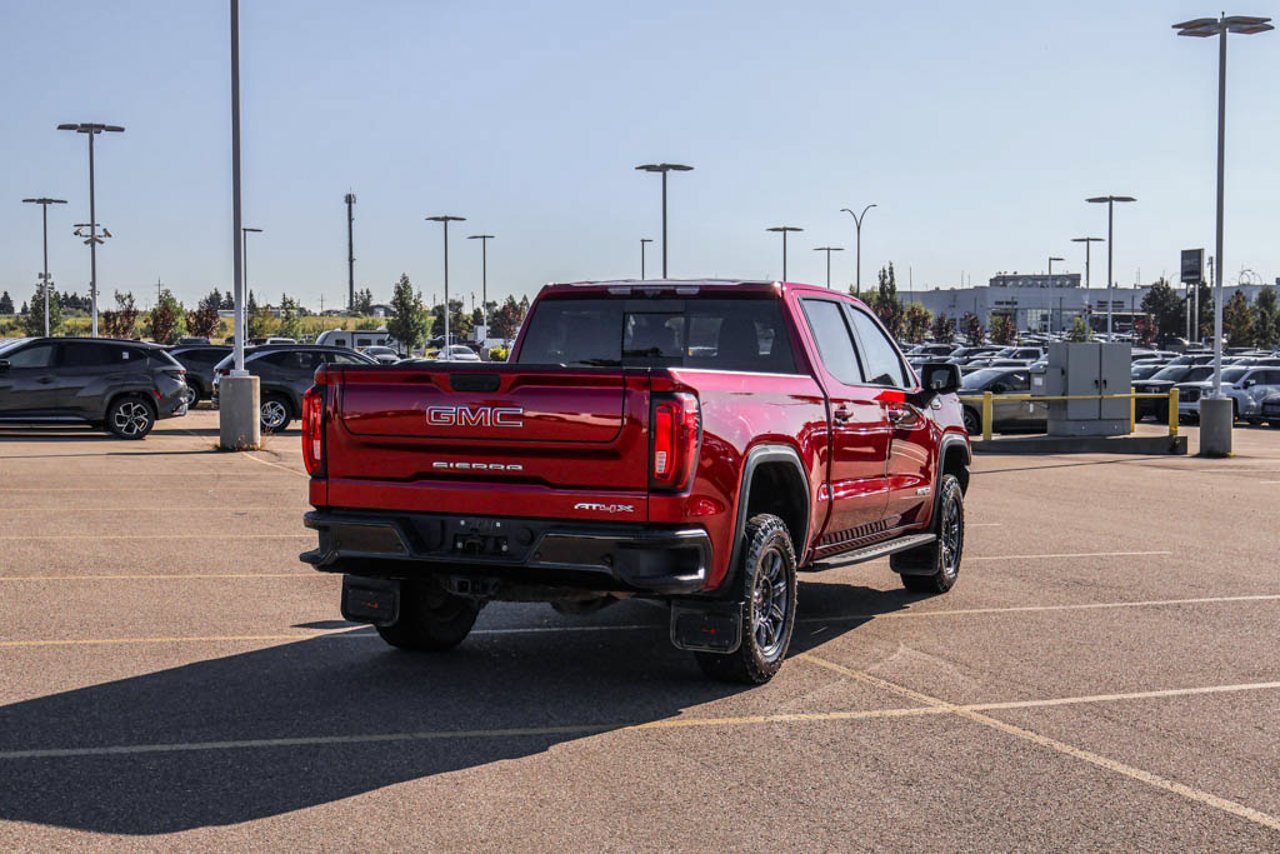 2024 GMC Sierra 1500 4WD Crew Cab 147 AT4X Red Sherwood Park - photo #8