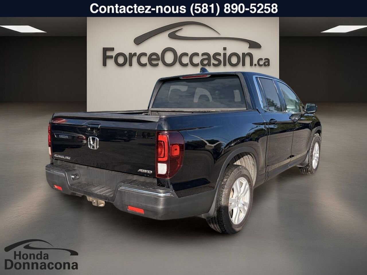 2018 Honda Ridgeline Black  - photo #4