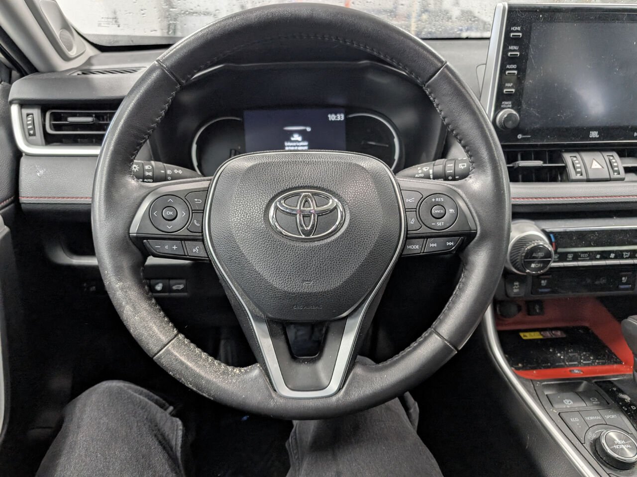 Toyota RAV4 Trail OFFROAD/SIÈGES CHAUFFANTS/TOIT OUVRANT/VOLANT CHAUFFANT/AC BIZONE 2022 Noir minuit métallisé Sherbrooke - photo #12