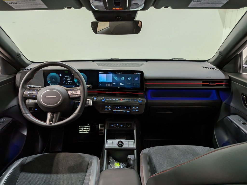 Hyundai Kona 1.6T N Line AWD w/Two-Tone Roof 2025 Gris Val-David - photo #11