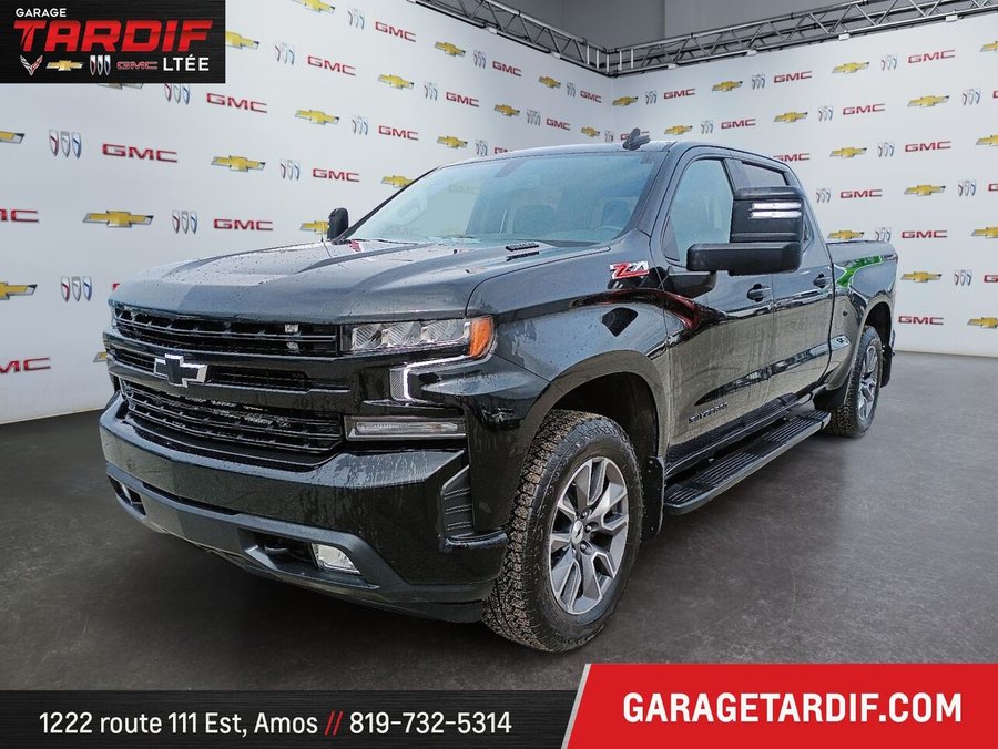 2021 CHEVROLET Silverado 1500 4WD Crew Cab DURAMAX DIESEL Black