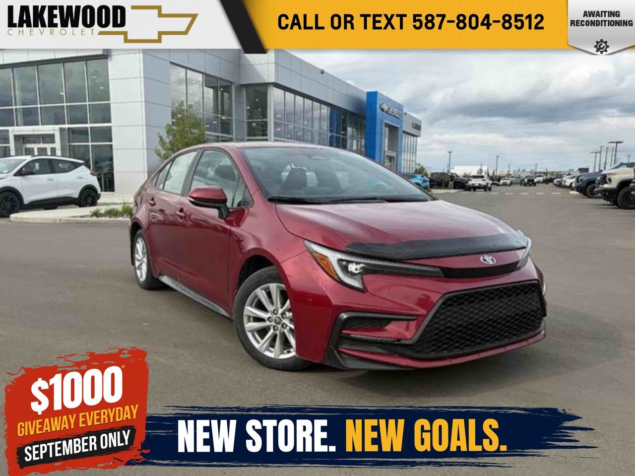 2024 Toyota Corolla SE CVT Red Sherwood Park - photo #0
