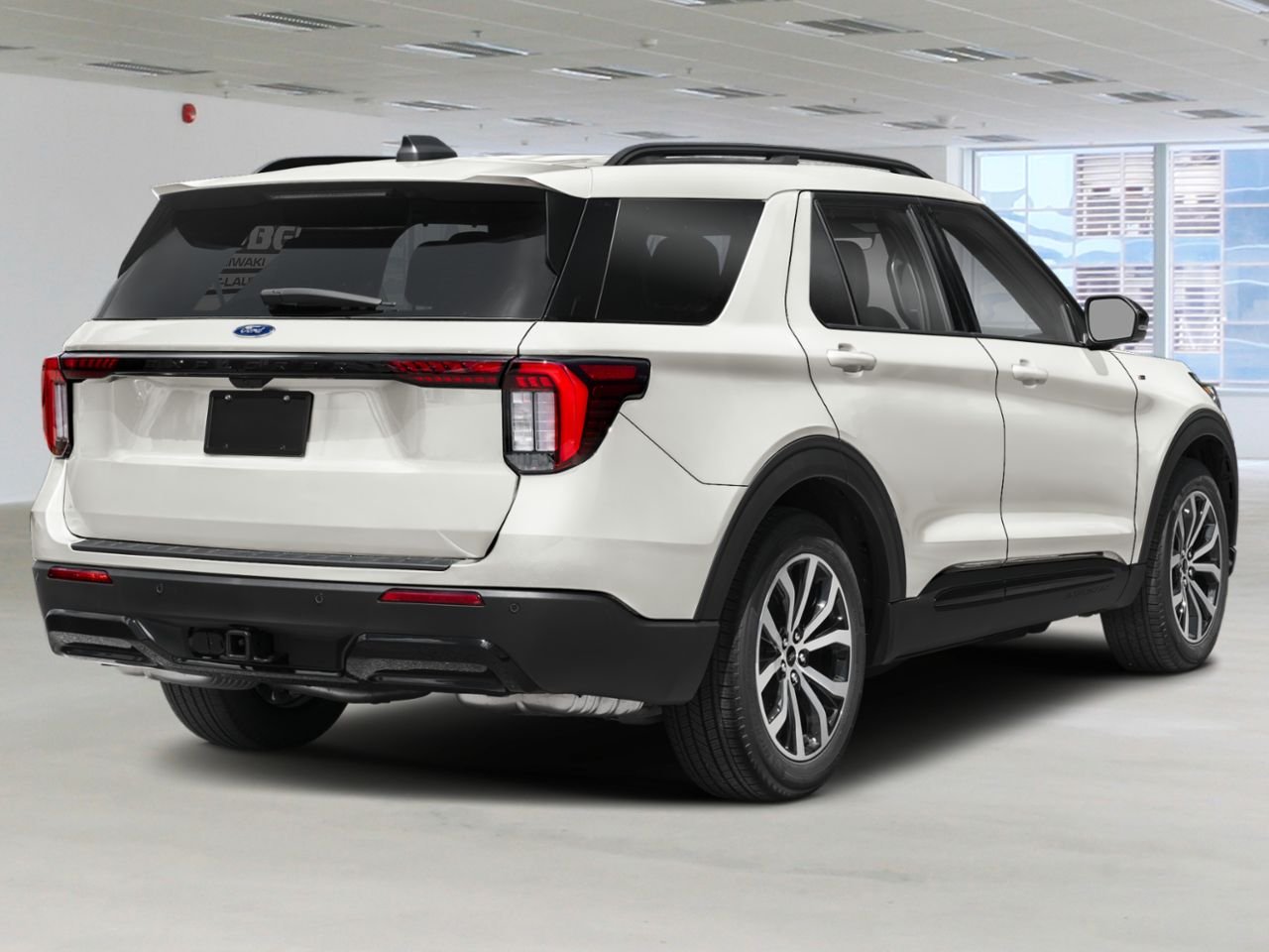 2026 Ford Explorer Star White Metallic Tri-Coat Mont-Laurier - photo #1
