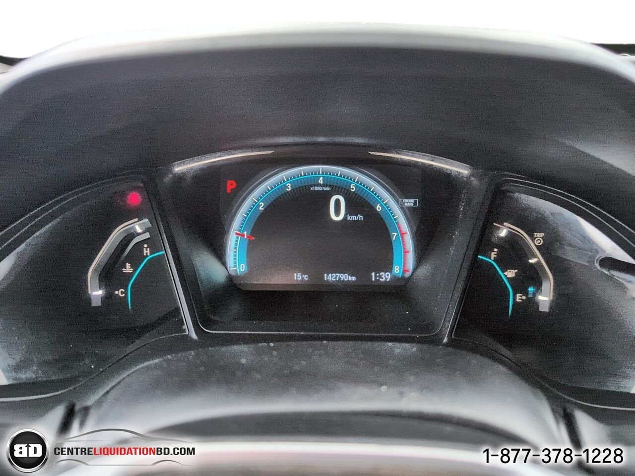 2016 Honda Civic Berline LX 4 portes CVT | BD0437 Black Granby - photo #17