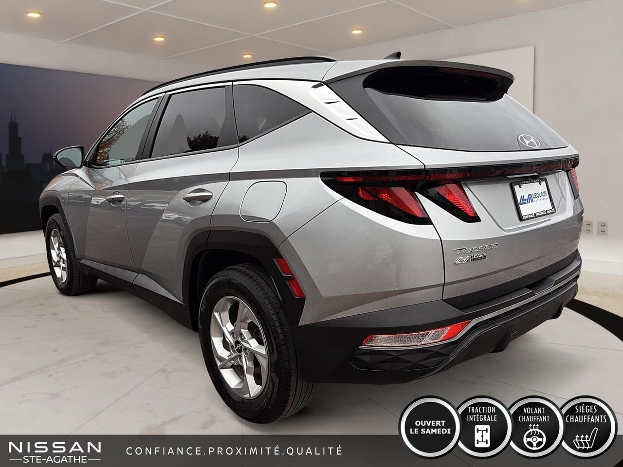 2023 Hyundai Tucson Silver Saint-Jérôme - photo #4