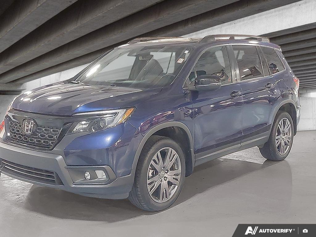 2019 Honda Passport 2601173B | EX-L, well maintained, local one-owner Honda Blue Edmonton - photo #0