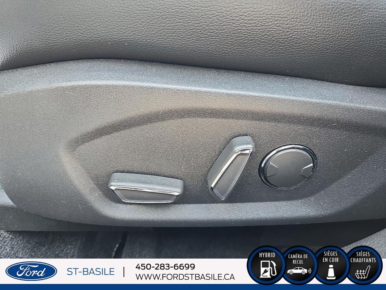 Ford FUSION HYBRIDE 2015 Blanc Saint-Basile-le-Grand - photo #18