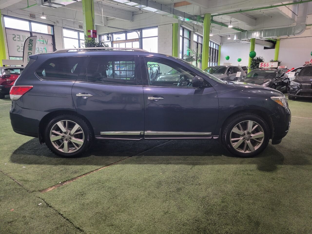 2016 Nissan Pathfinder Blue  - photo #6